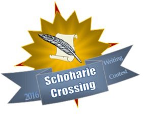Schoharie Crossing writing emblem