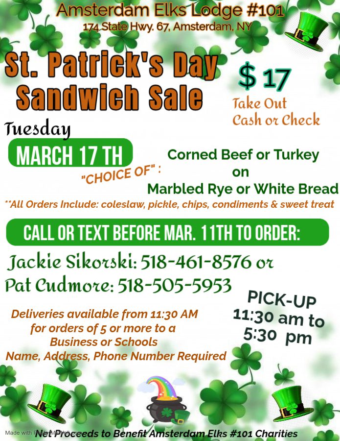 St Patricks Day Flyer – Made with PosterMyWall
